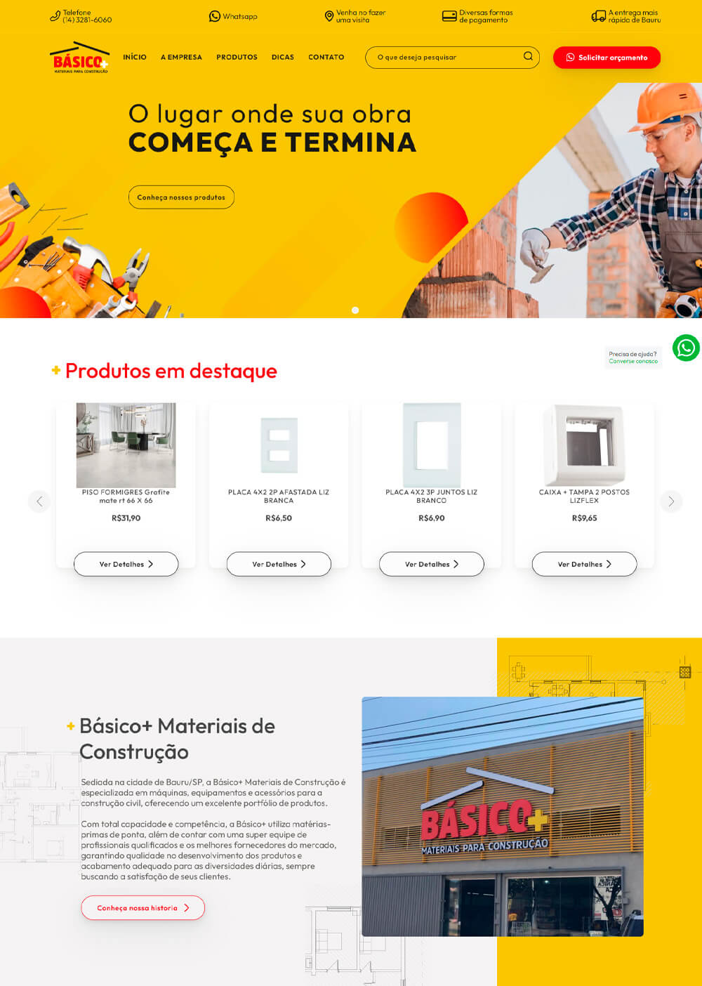 Criação de Lojas Virtuais