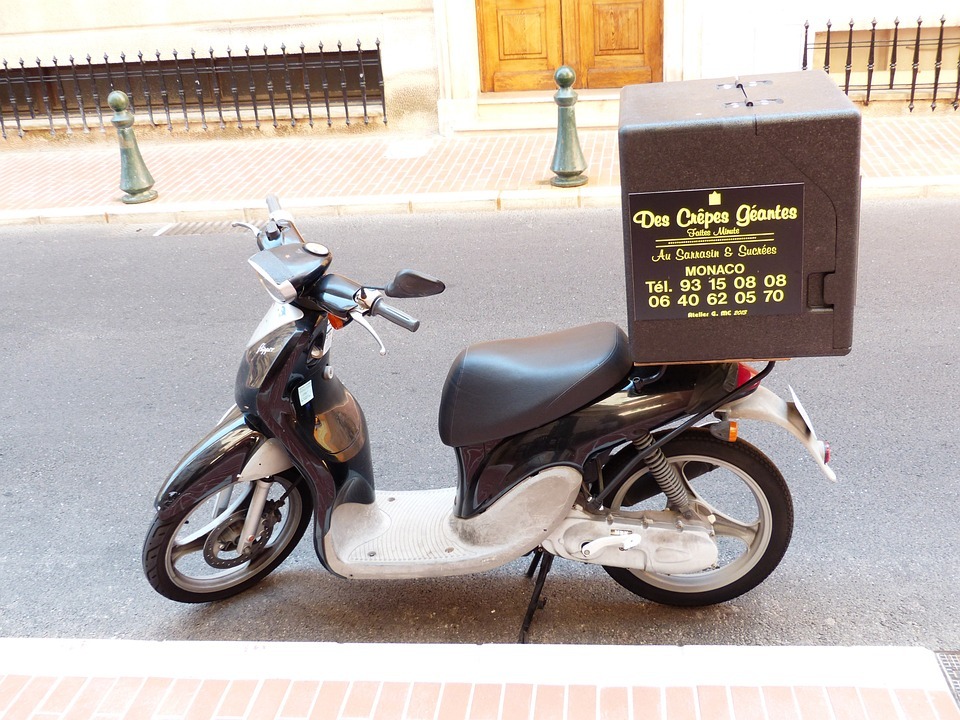 motorcycle delivery